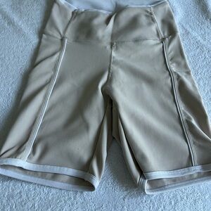 Willow Tan Bike Shorts Performance Fit